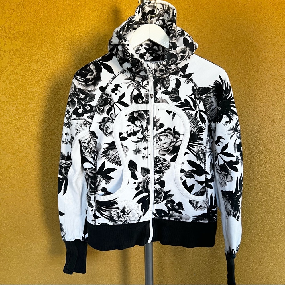 Lululemon Scuba Hoodie Brisk Bloom Full Zip